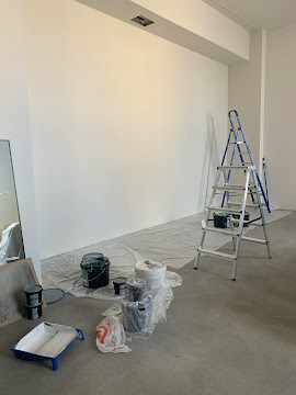 Large wall drywall installation in progress - New Braunfels, TX